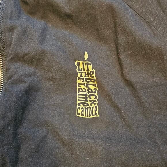 Disney Black Hocus Pocus Graphic Bomber Jacket sz XXL Plus Size Halloween Basic - Picture 6 of 7